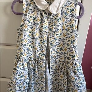 Polo by Ralph Lauren Floral Dress with White Collar